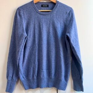 Naadam cashmere sweater in blue